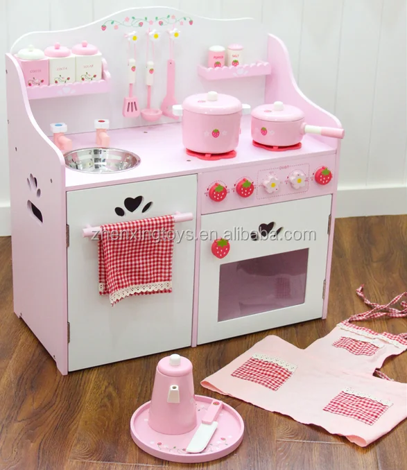 
Japanese hot-selling wooden kids kitchen toy sets 