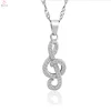 Beautiful music note design 925 sterling silver pendant