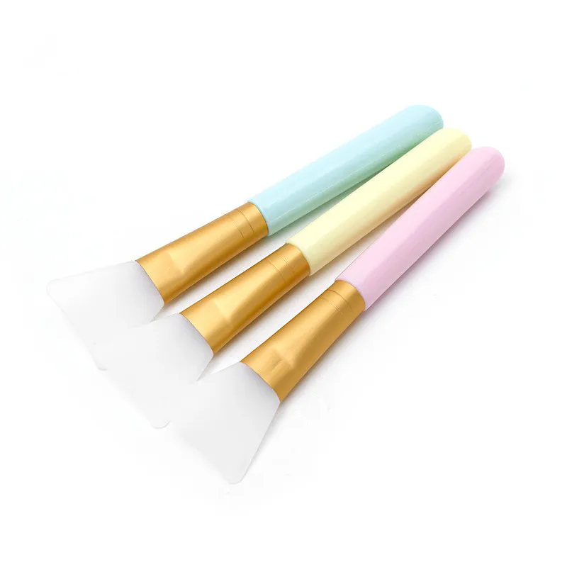 

Wholesale Skin Care Colorful Clear Silicone Face Mask Brush, Customized color