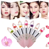 

Flower Lipstick Temperature Change Color Jelly Lipstick Balm Moisturizer Transparents Long Lasting Cosmetics Waterproof Lip