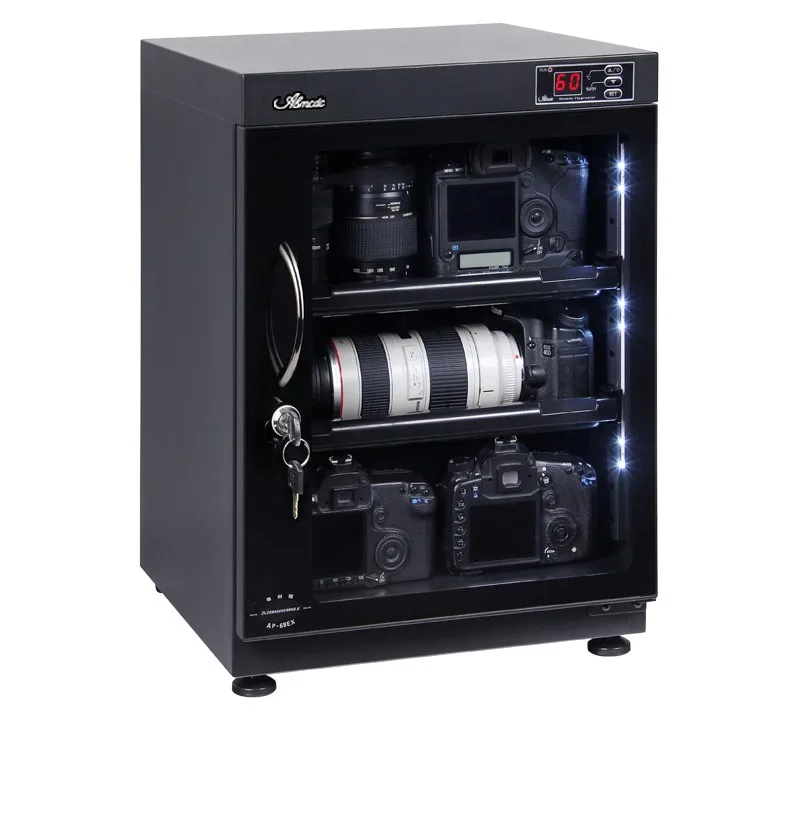 
65L electric dry dehumdification box for camera lens dehumidifier 