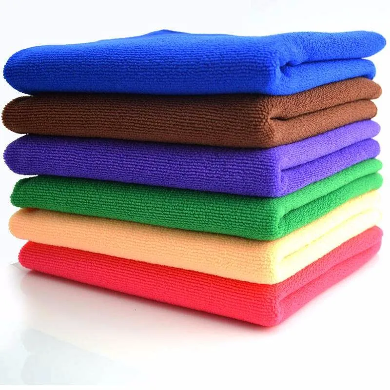 Custom Size Available 80% Polyester 20% Polyamide 200-400gsm Microfiber ...