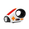 Emergency SOS siren function led hand crank flashlight dynamo internet AM FM radio