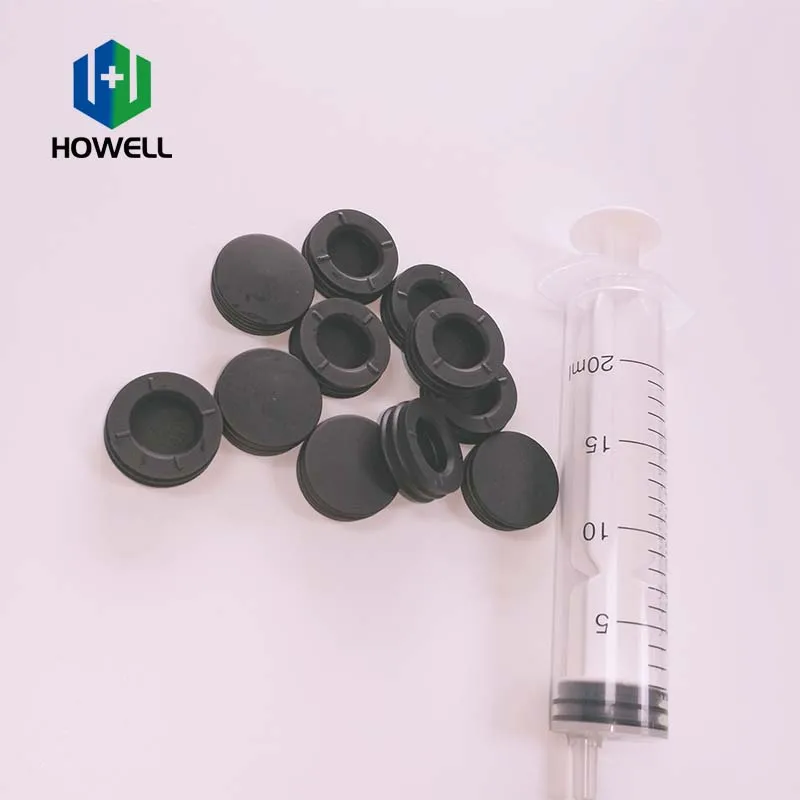 Isoprene Rubber Good Sliding Nontoxic Syringe Rubber Gasket For Clinic