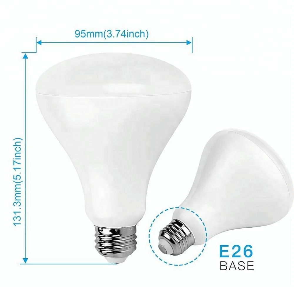BR30 LED Bulb Dimmable 9W Wide Flood Light Bulb
