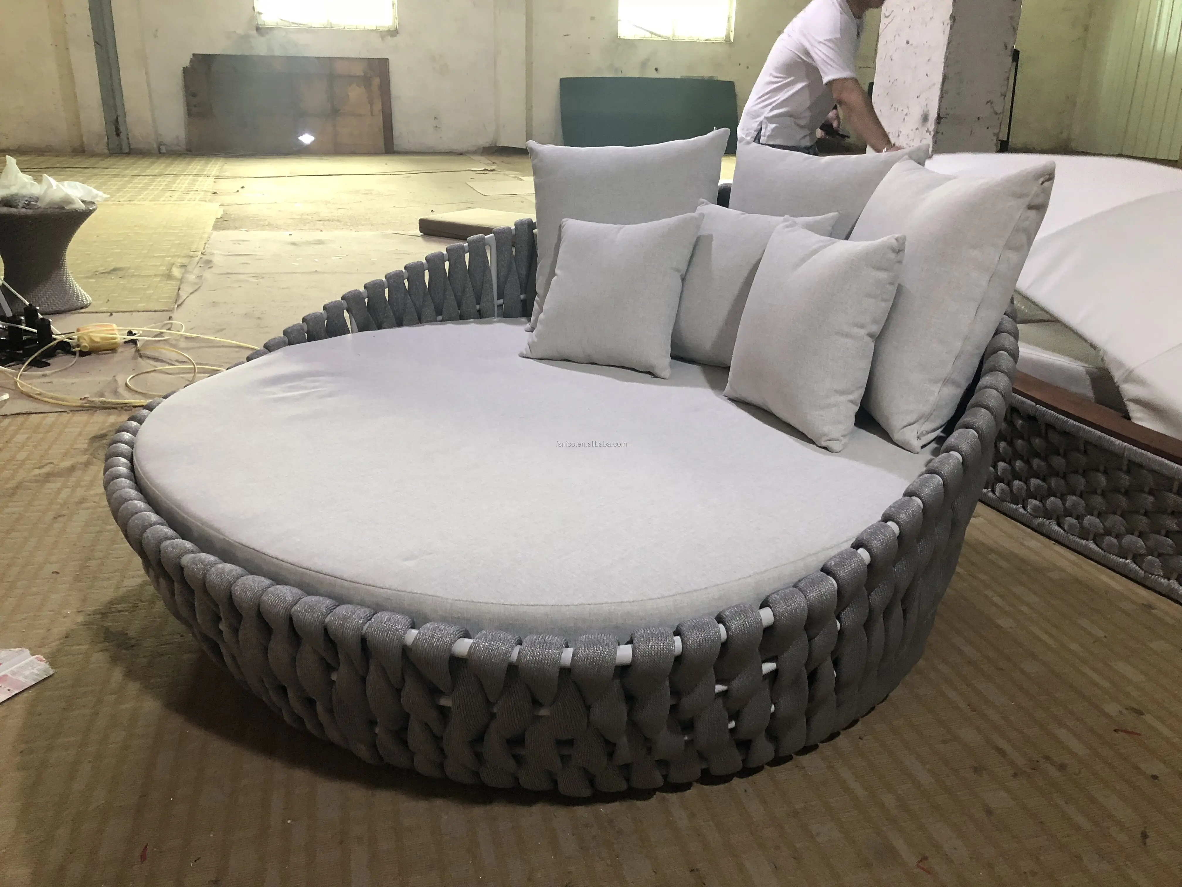 Outdoor Furniture Rattan Pool Cabana Sunbed Pagoda Daybed Buy Pagoda
