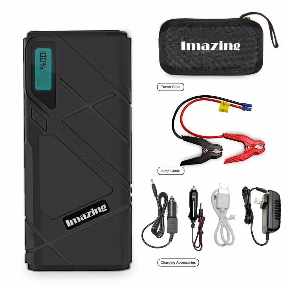 Imazing Multifunction Car Jump Starter Power Bank 6 Volt Battery Jump Starter Buy Car Jump