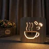 FS-T1879W USB port table lamp wood base table gift sets