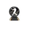 New arrival resin custom ball shaped baseball trophy