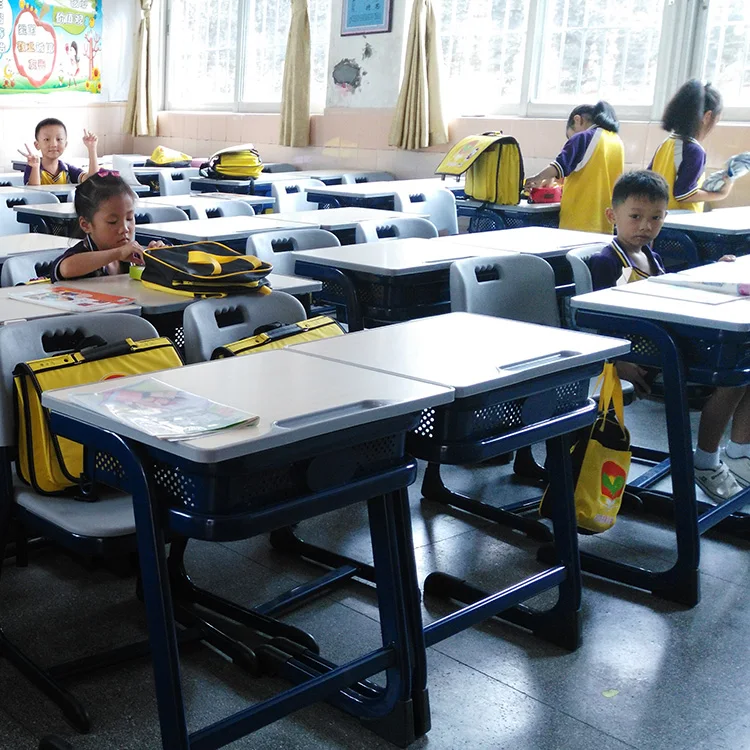 Hot Sale School Desk With Attached Chair Classroom School Tables Chairs Furniture Buy School