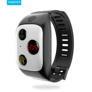 Elderly Smartwatch Fall Alarm GPS & Heart Rate Monitor