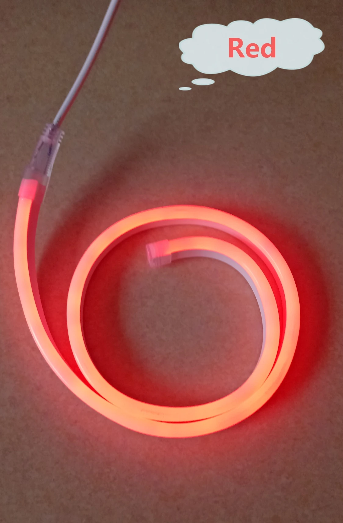 Red Blue Green Yellow Flexible Christmas Decoration 24v Used In City Project Strip Lighting Neon Flex Rgb Led Light