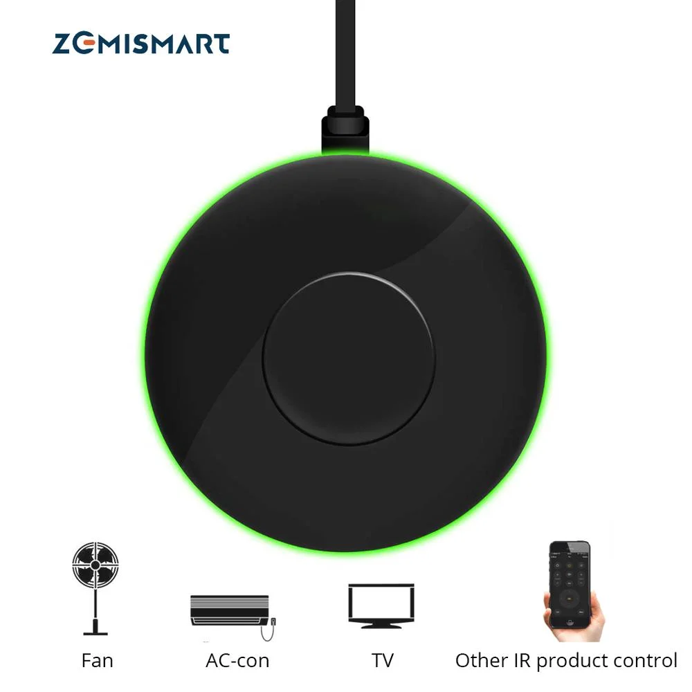 Zemismart IR Bridge Control Air-condition TV For Smart Life App Google Home Alexa  Universal Remote Control