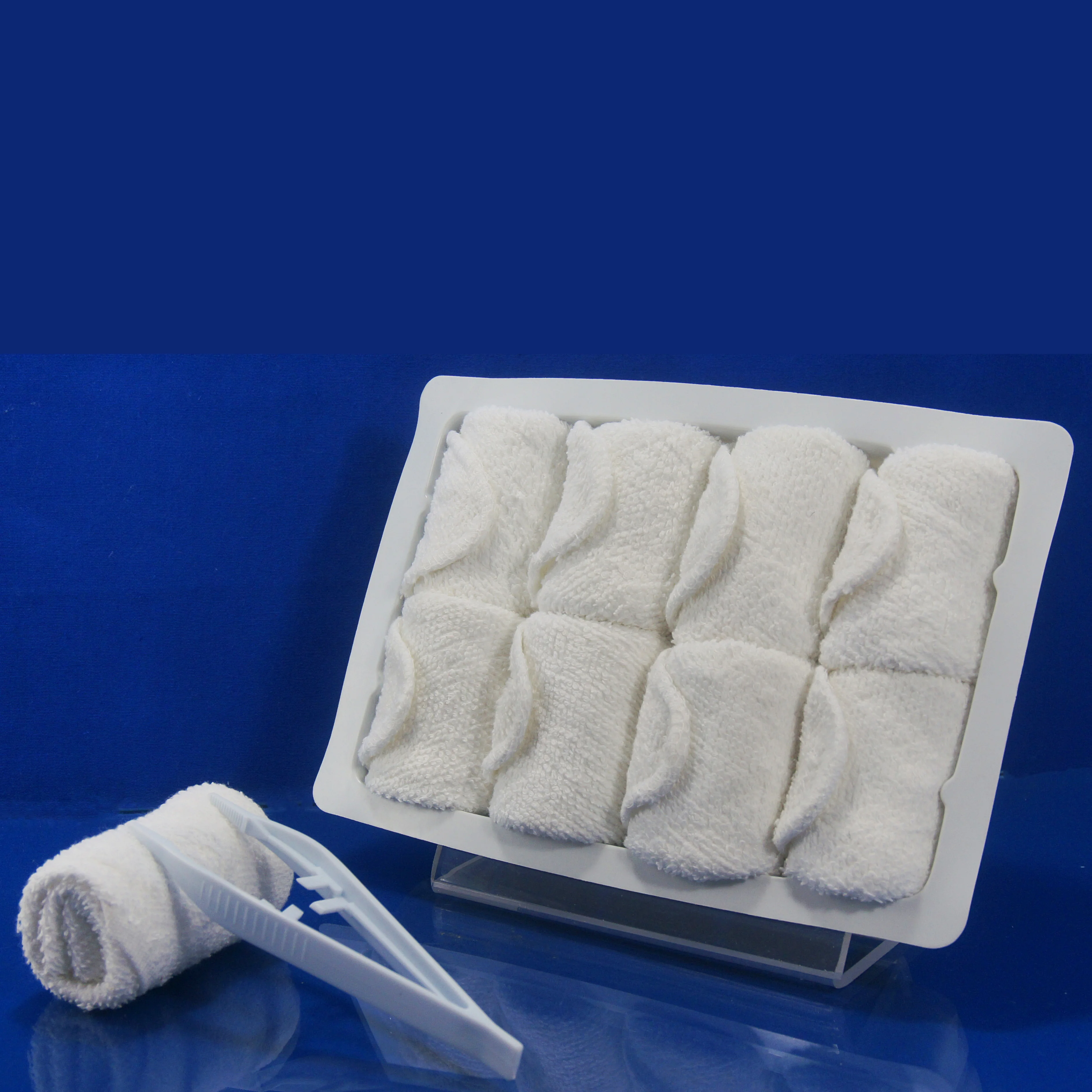 cheap white organic cotton dish tea towel