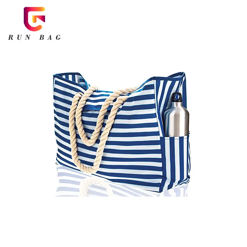 nautical beach bag