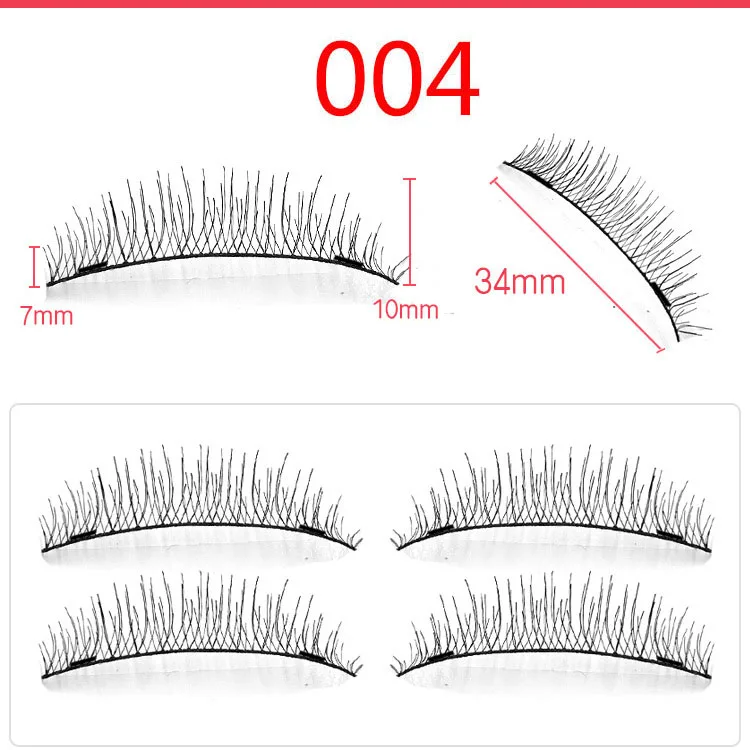 
double magnetic false eyelash make your own brand makeup products 