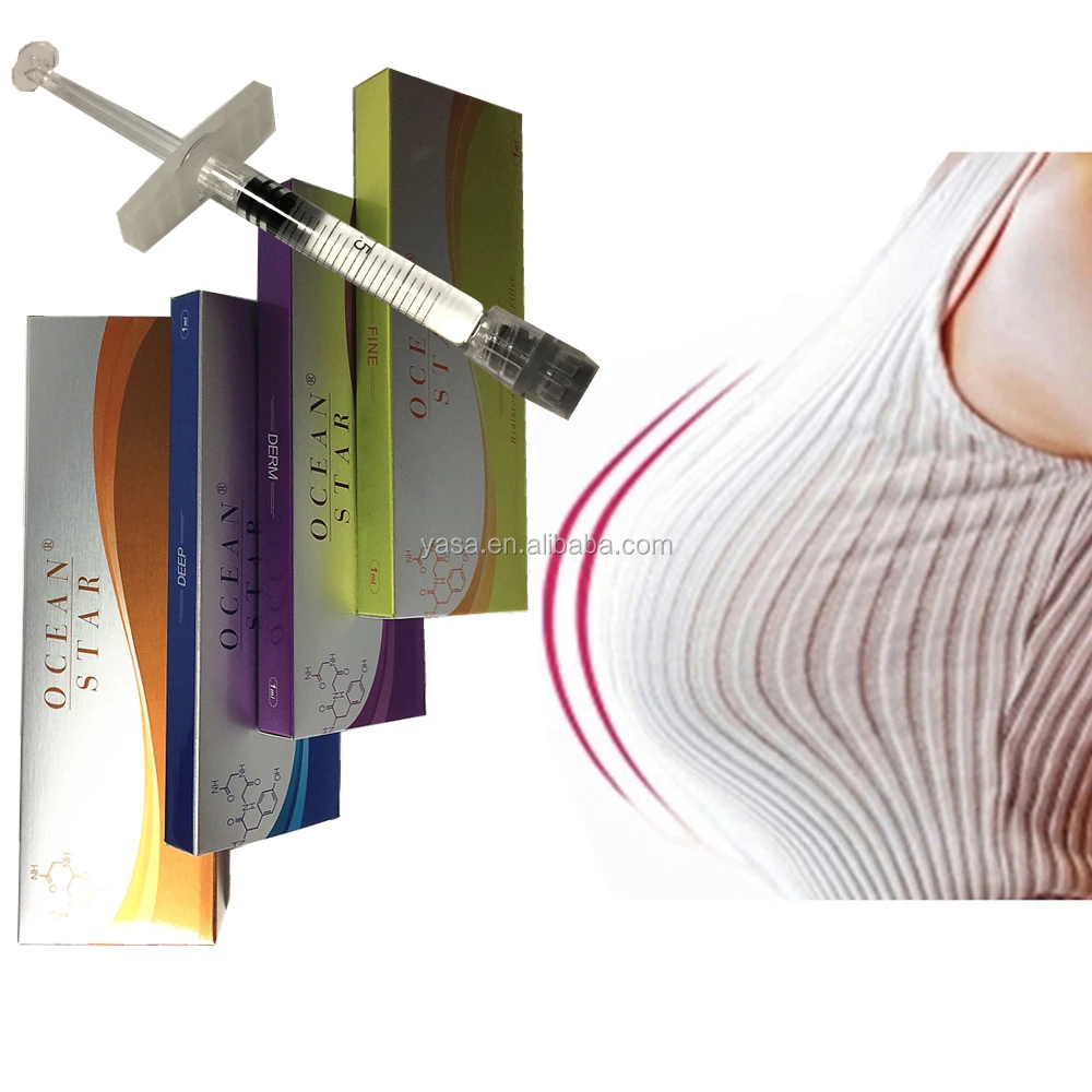 

Ocean Star dermal filler buttock enlargement 10ml breast injection, Transparent