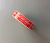 Warning Shipping Fragile Private Label Sticker 1"x3", 1000 labels one roll