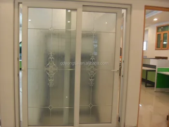 Glass Office Double Doors Tempered Glass Pvc Window Sill Covers 3