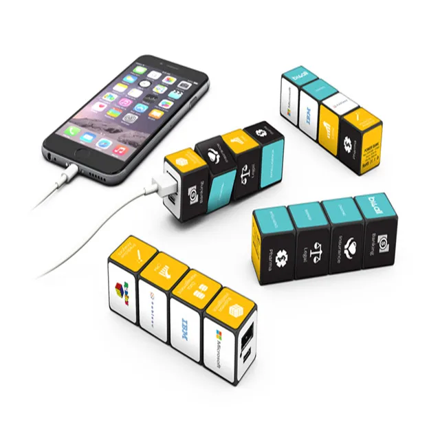 (Hot)Perfume Rubik 2600mAh Power Bank,Mobile Power Bank 2600mAh for iPhone/Android,Portable Power Charger for iPhone X