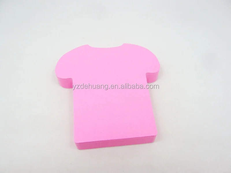 wholesale china supplier pink heart shaped custom sticky notes