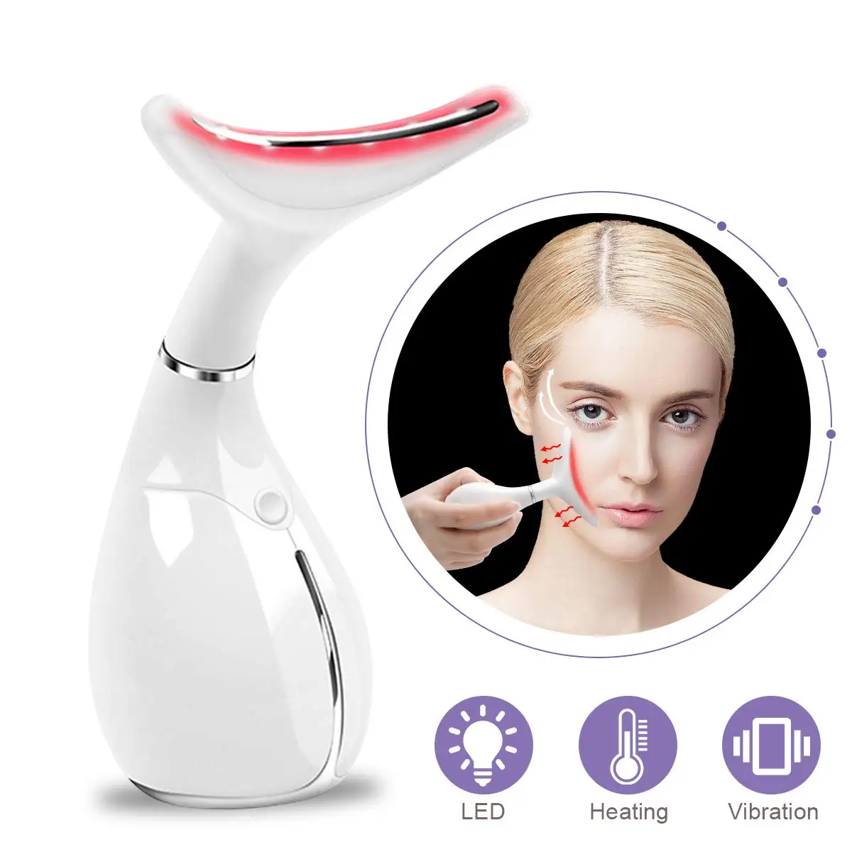 Face Lifting Neck Beauty Machine Beauty Wrinkle Removal Product Device Women's Neck Lift Grooming Neck Massage