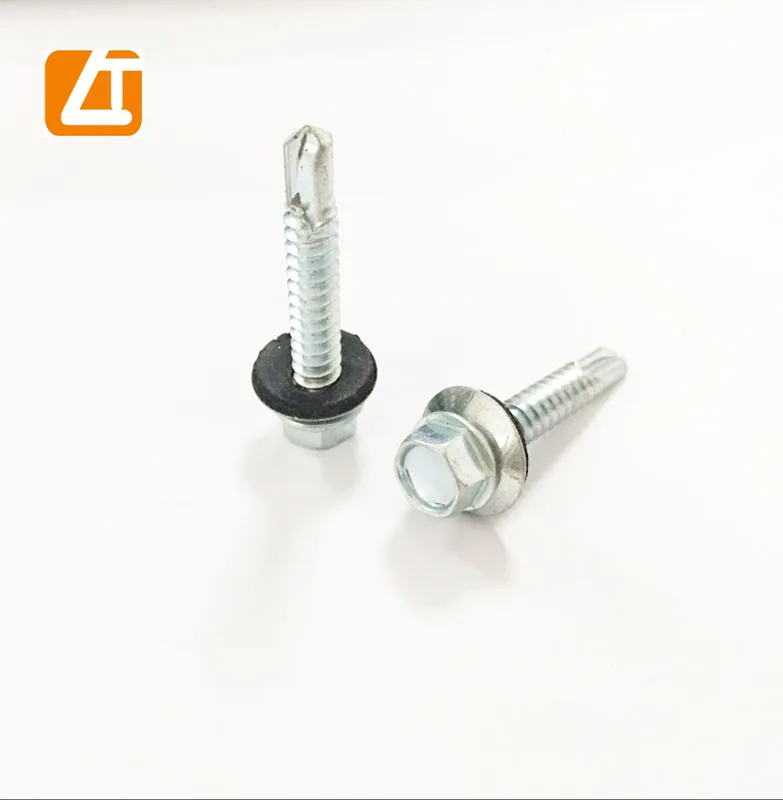 
High cost-effective !! Hexagen head self drilling screws with epdm washer 