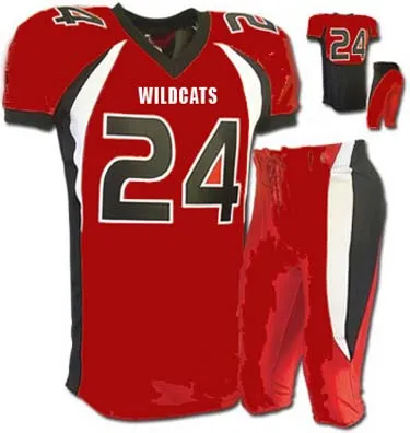red american football jersey