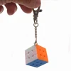 OEM magic cube MoYu mini 3x3 stickerless cube 30mm small size with keychain for kids or adult gift