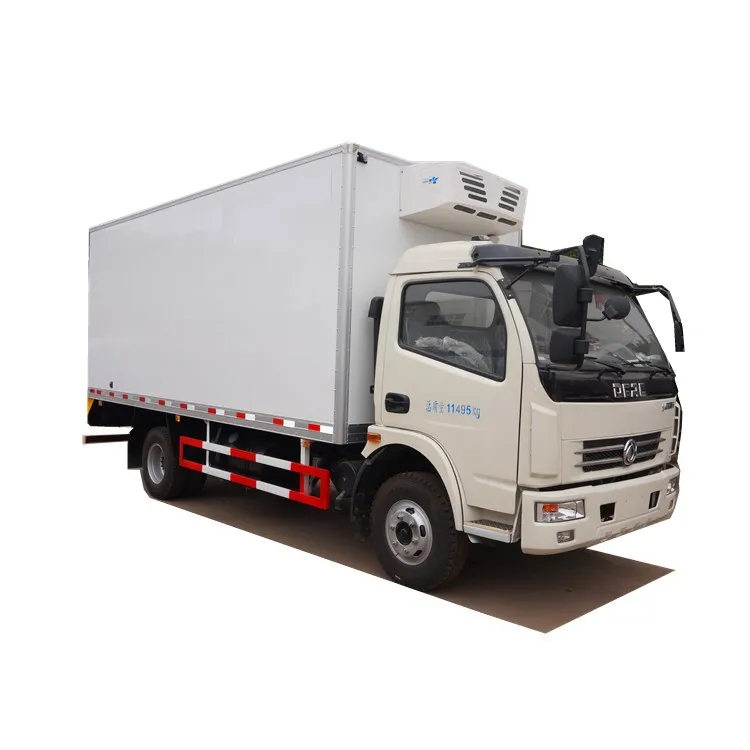 New Cheap Refrigerator Units Truck 6-8tons Low Temperature Truck With 