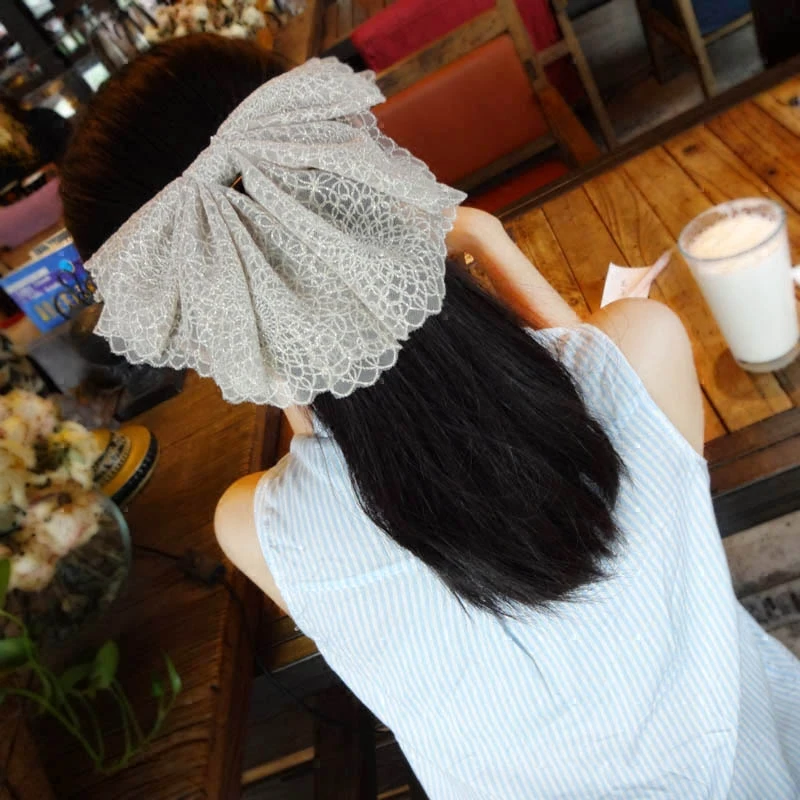 

Wholesale as to make ribbon bows for hair hair bows headbands bows for hair WEEWO993, Black