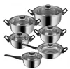 2018 hot selling good quality stainless steel cookware sets Cooking Pot