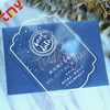 Custom Acrylic Laser Cut Wedding Menu Program Card,Cheap Raw Material For Wedding Reception And Invitation Cards Manufactures