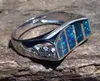 Wholesale fashion jewelry sapphire naturally opal stone price ring latest gold ring designs diamond ring