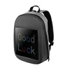 Waterproof Smart LED Backpack Walking Billboard Mobile Control LED Turn Signal Light School Bag Backpack Multiple Languages