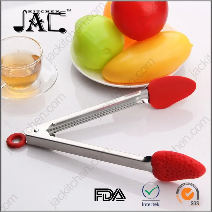 Multifunctional Stainless Steel Pp Oven Tongs