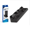 Dual Controller Charging Dock Base Console Stand Holder Cooling Fan For PS4/Slim/Pro