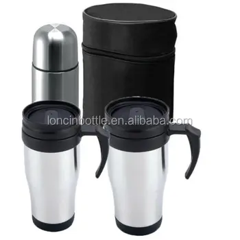 thermos and mug set