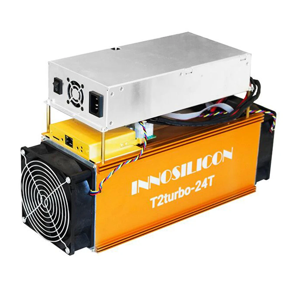 innosilicon T2 Turbo 24Th/s SHA-256 BTC digging machine bitcoin Miner BCH mining machine