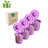 Stainless steel purple coffee pods/filter refillable coffee maker keurig 2.0 k cup