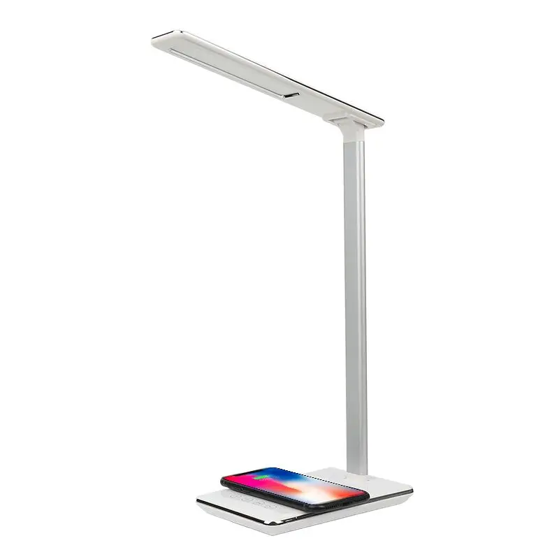 

new product ideas 2019 New eye protective table desk lamp led aluminum fast charging wireless charger, N/a