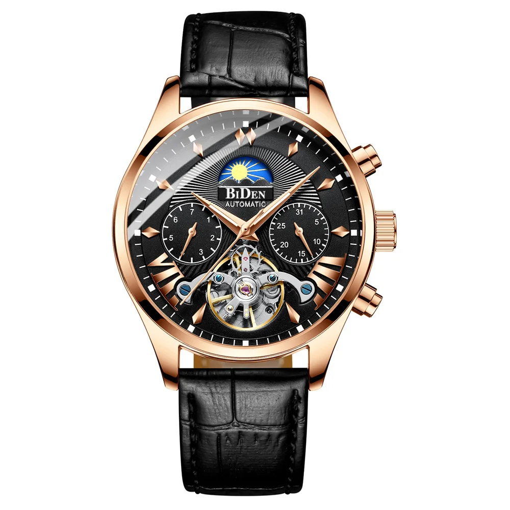 

2019 new high quality men automatic watch oem custom logo low MOQ mechanical wrist watch