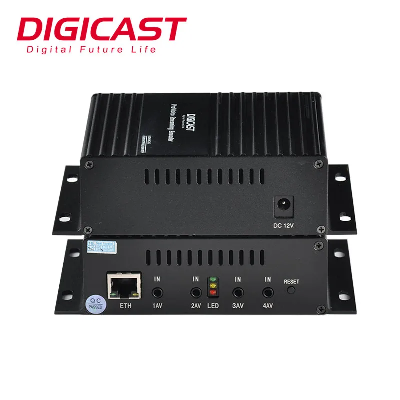 

Low cost CCTV IP Converter Analog to IP Camera Encoder 4 Chs SD AV CVBS IPTV Streaming Encoder with HTTP RTSP RTMP UDP Output