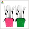 tableware reusable pouch neoprene dinnerware carry bag