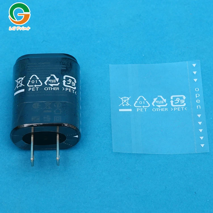 Oem Design Printed Pet Shrink Pvc Food Wrap Film Bottled Water Beverage