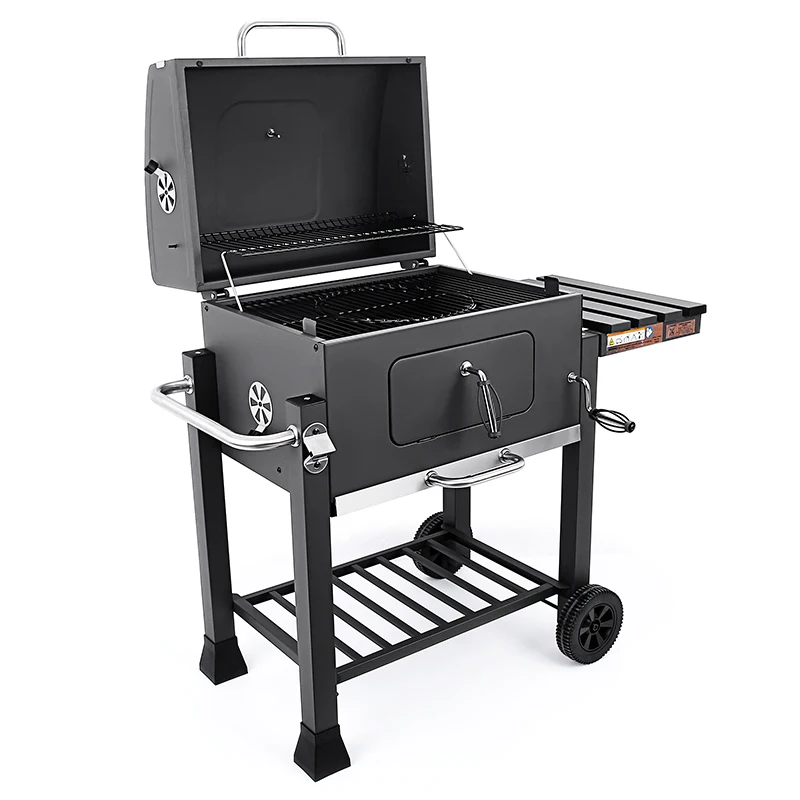 

2020 Most Popular Outdoor Camping Barbecue Charcoal Grill Heavy Duty Balcony Backyard Adjustable Grid Height charcoal BBQ Grill