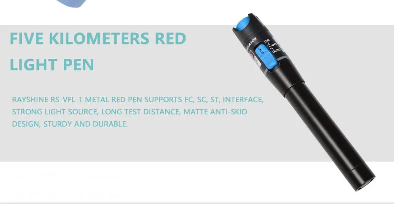 Ftth Fiber Optic tool Kit With Fiber Optic Stripping Tool and Optical Power Meter and Visual Fault Locator kit de fibra optica