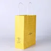 Factory price MINI white kraft order clothing paper bag packaging