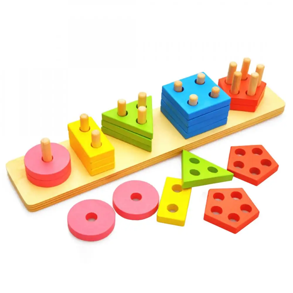 2018 Children Toy Brick Toys Wood For Kids 350x75x65mm 527980 - Buy ...