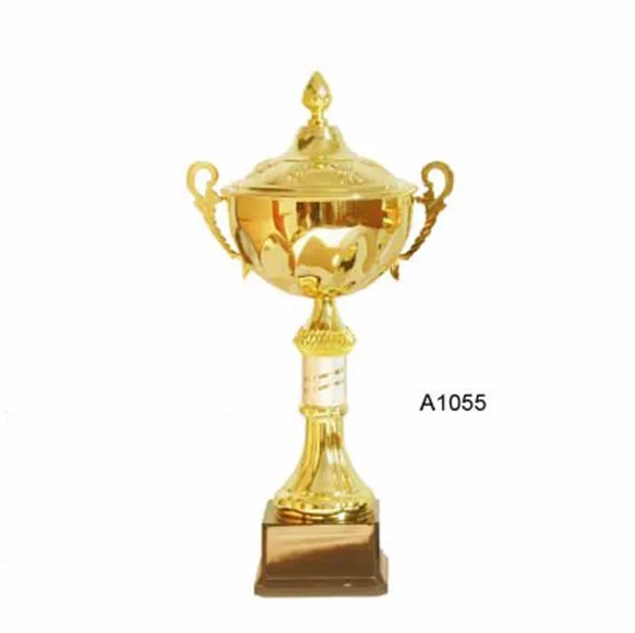 Piala dunia sepak bola logam berlapis emas  cina grosir 